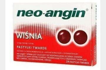 NEO-ANGIN 24 lozenges treatment pharyngeal Cherry Flavour
