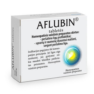 Aflubin Homeopathic tablets for colds, 48