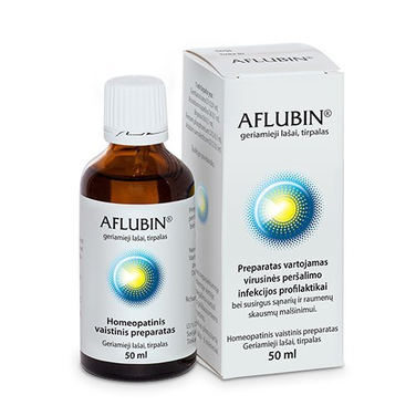 Aflubin Homeopathic drops, 50 ml
