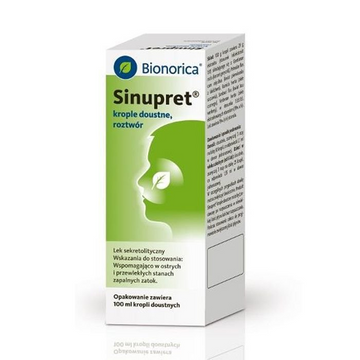 Sinupret oral drops 100ml acute chronic inflammation of sinuses
