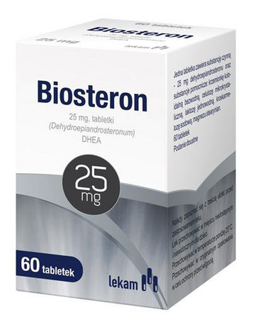 Biosteron 25mg 60 tablets - for the urinary and sexual systems