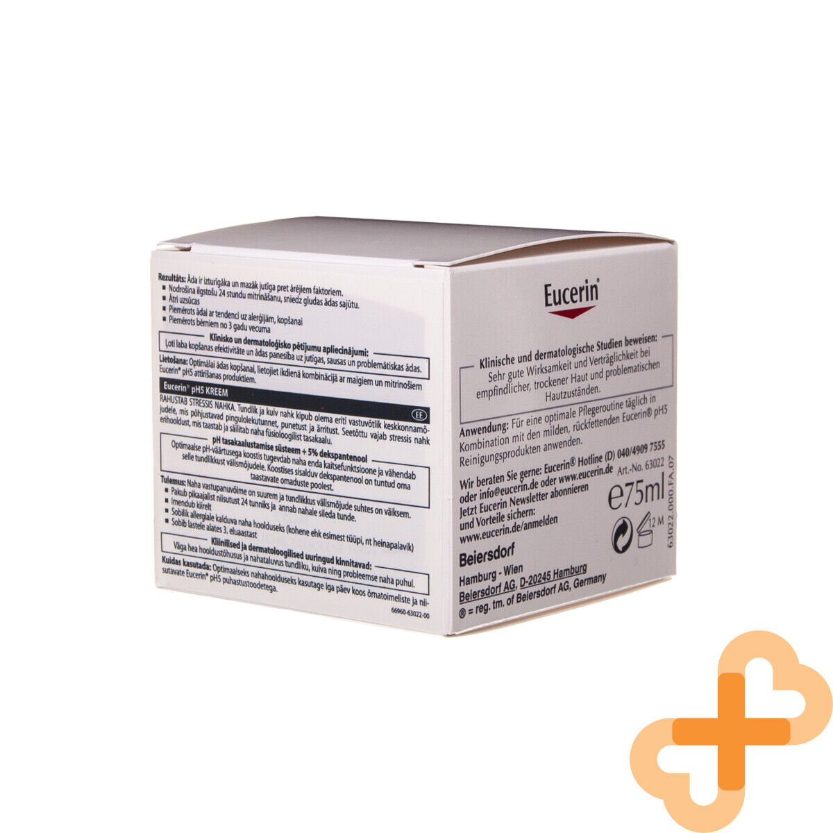 EUCERIN PH5 Dry Sensitive Skin Cream Face Body 75ml Reduces Sensitivity Eucerin Au supplements