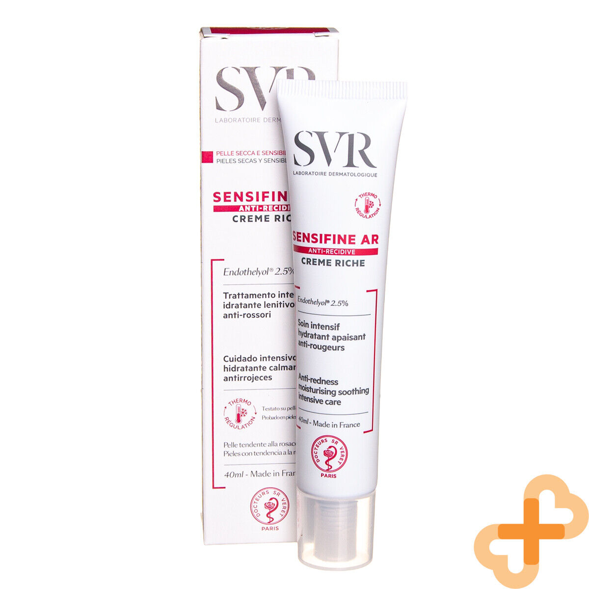 SVR Sensifine Anti-Redness Intense Moisturizing Soothing Sensitive Cream SVR Laboratoires Au supplements