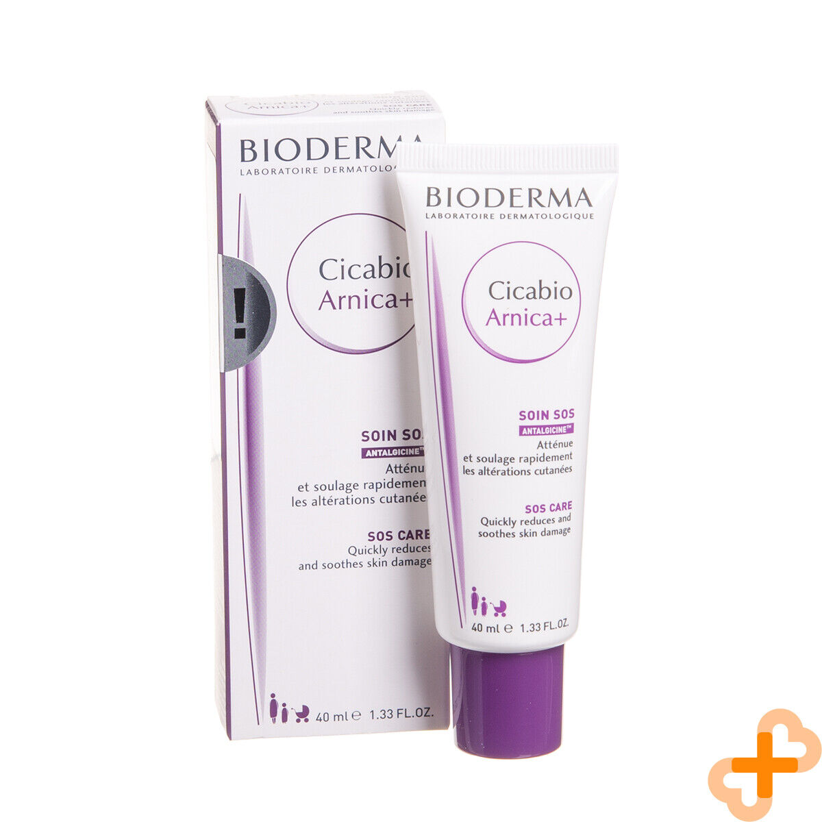 Bioderma Cicabio Cream Arnica+ 40ml Soothing Ointment Bruises Knocks BIODERMA Au supplements