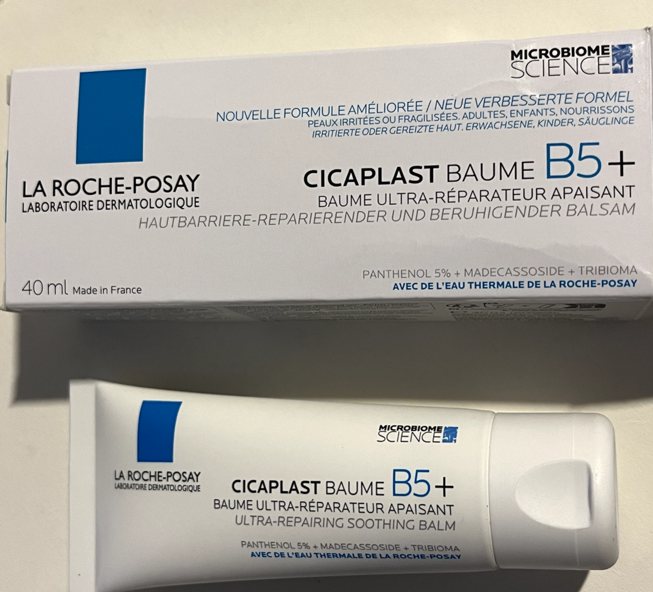 La Roche Posay Cicaplast Baume B5+ 40ml Ultra-Repairing Soothing Balm NIB La Roche-Posay Au supplements